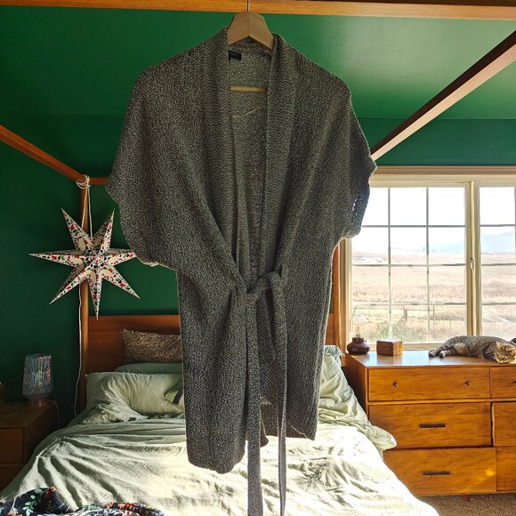 Banana Republic Short-Sleeve Belted Open Cardigan – Size XS/S - Picture 1 of 3